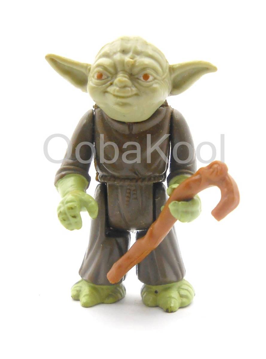 Vintage Toys STAR WARS / YODA / 1980 KENNER 3.75" SERIES ACTION FIGURE / VINTAGE STAR WARS